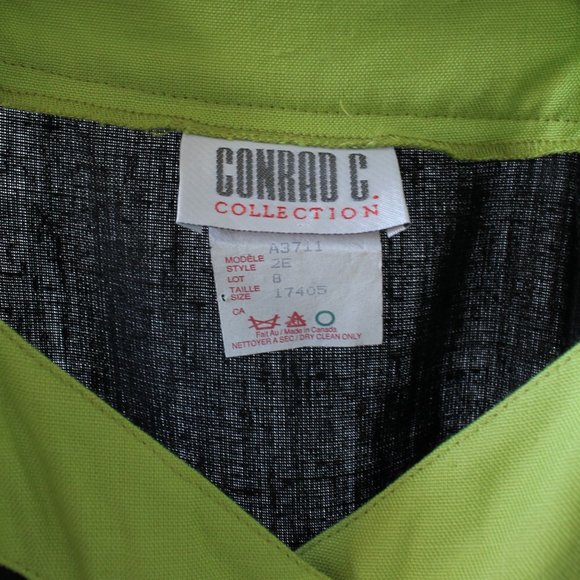 80s Vintage Conrad C. Collection Tank Top Size 8 - Picture 4 of 4